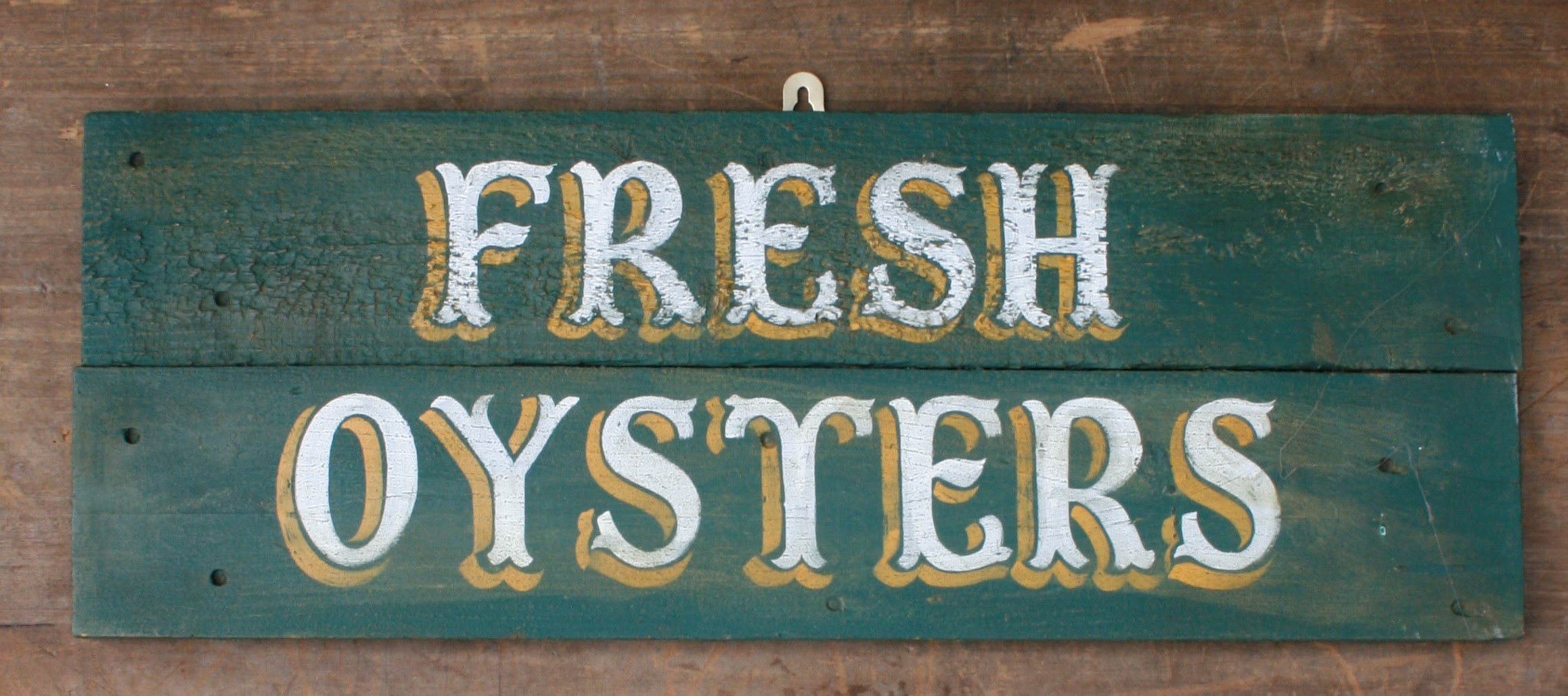 fresh oysters